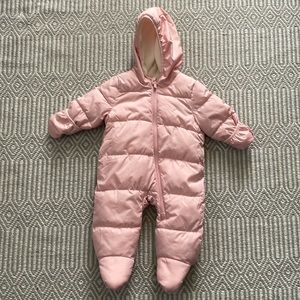 Pink Old Navy Baby Snowsuit